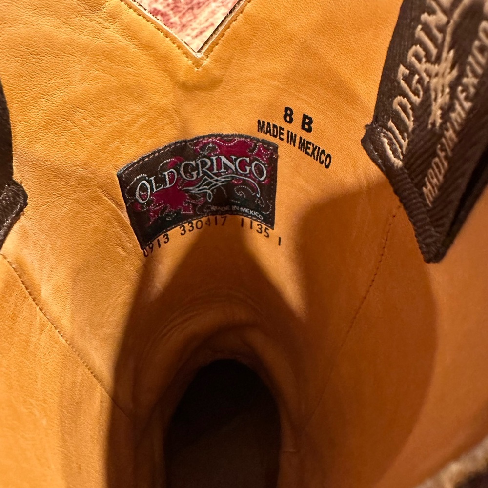 Old gringo Lakota boots - Picture 7 of 11